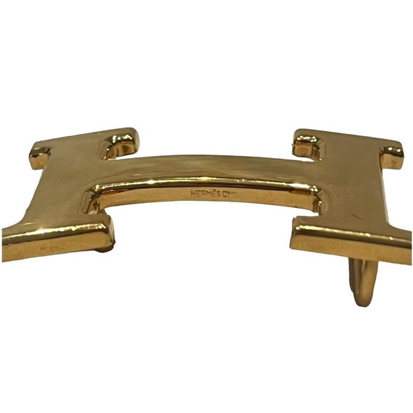 HERMES Constance: Black/Brown Reversible Belt #1666 - Picture 5 of 7